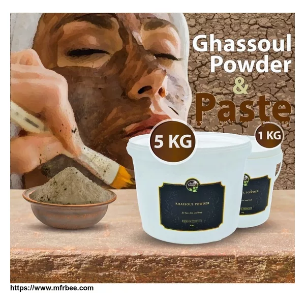 Moroccan ghassoul powder