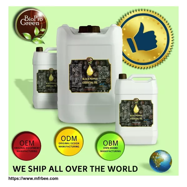 Black pepper essential oil