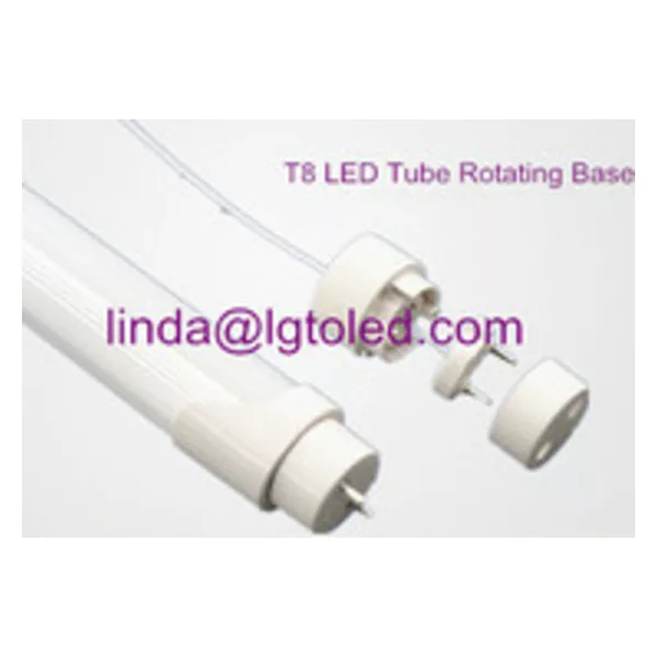Rotating Base T8 led tube light 600mm 9W