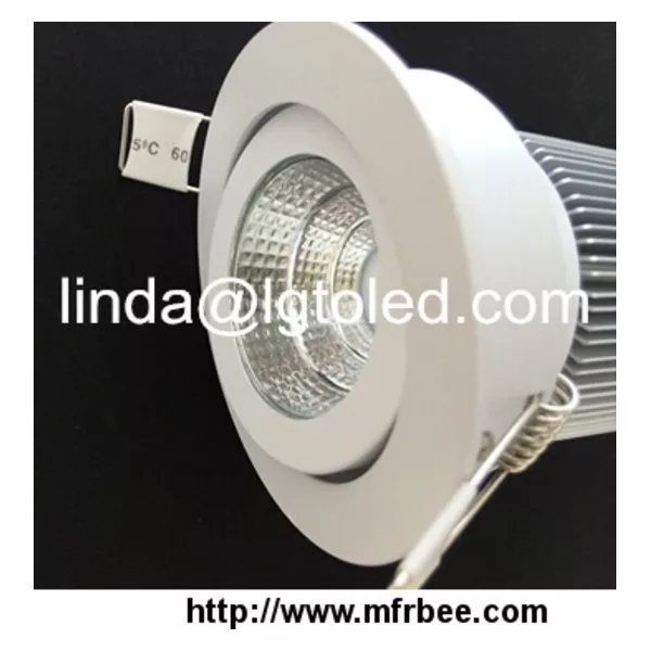20W high power COB led down light fixtures