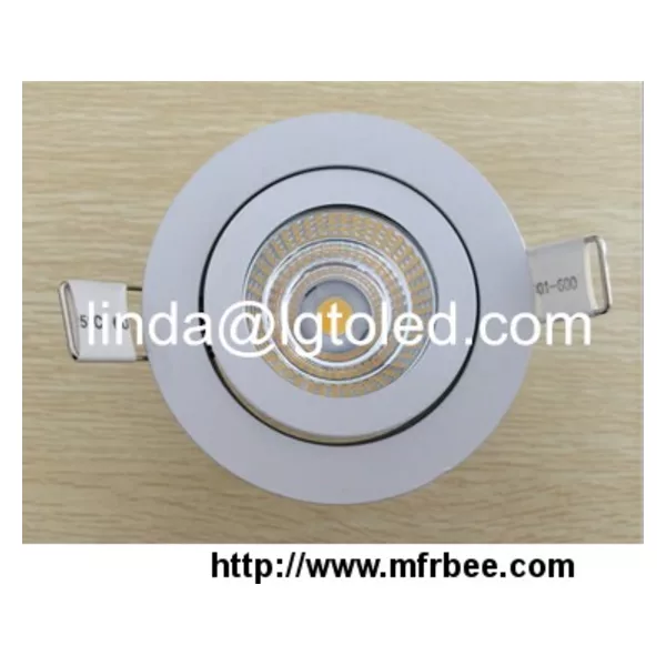 180-240V dimmable led downlight 10W COB