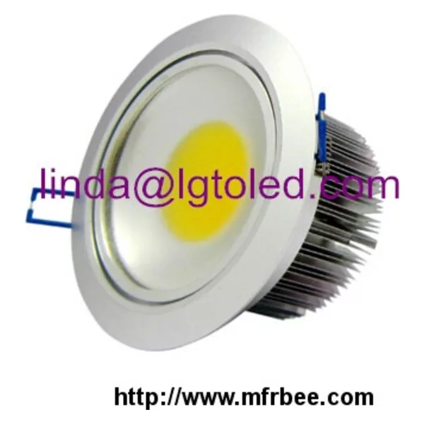 15W COB recessed led down light