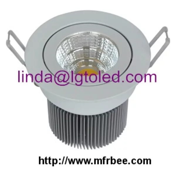 5W COB led ceiling downlight CE&RoHS certificates