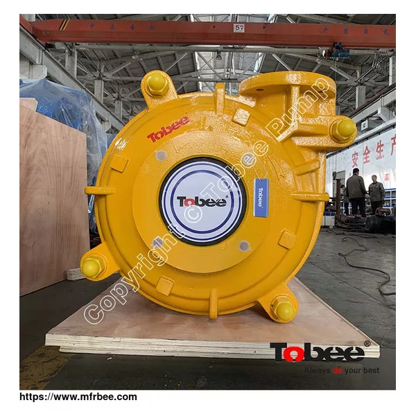 Tobee® 4/3D-AHR-Rubber Slurry Pump Thickener Tailings Pump