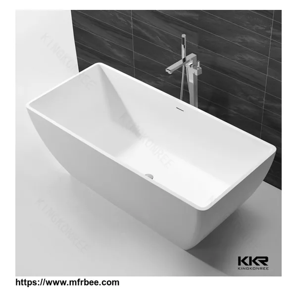 china new design bathtub artificial stone bathtub
