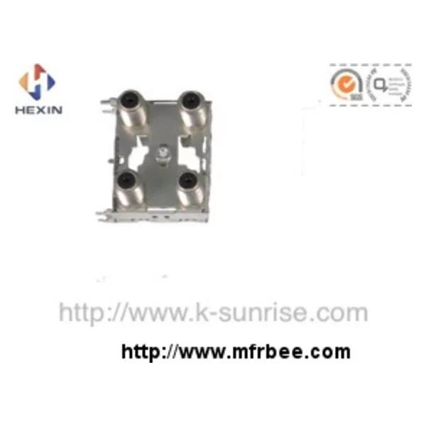 metal shield cover with connector