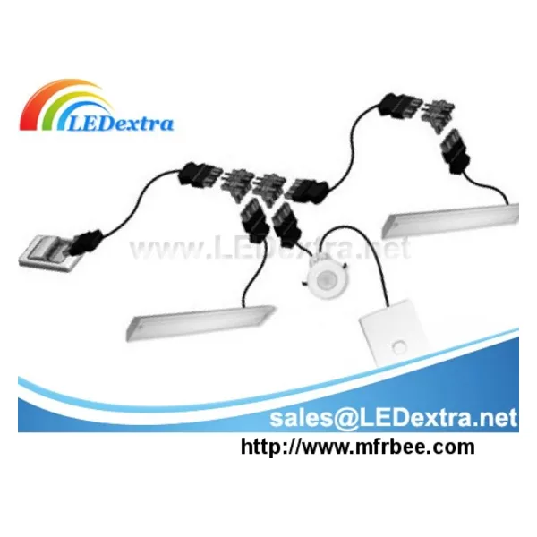 LED Lighting Plug and Play Soft Wiring Solution