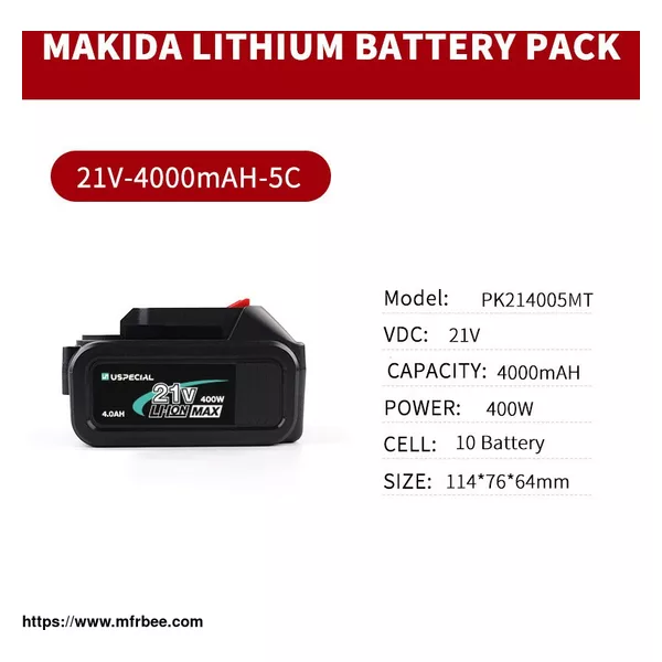 21V 4500mAh Power Tool Battery Pack For Makita