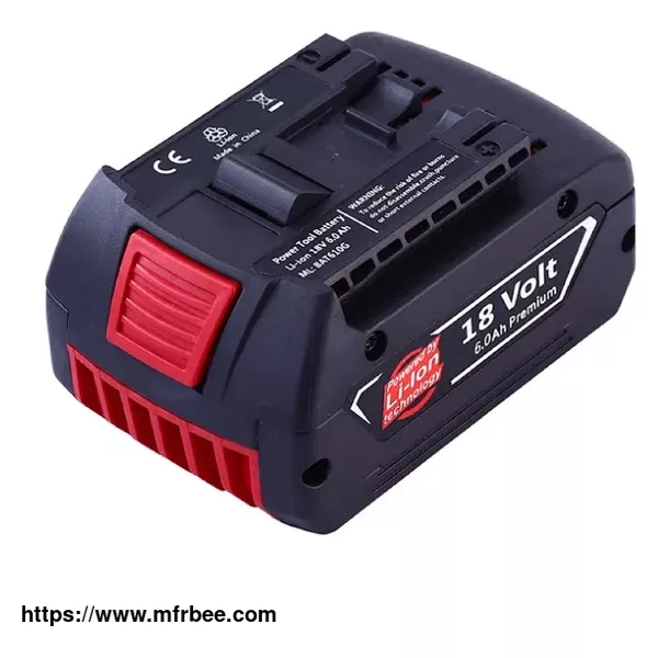 18v Battery Pack 6000mAh For Bosch