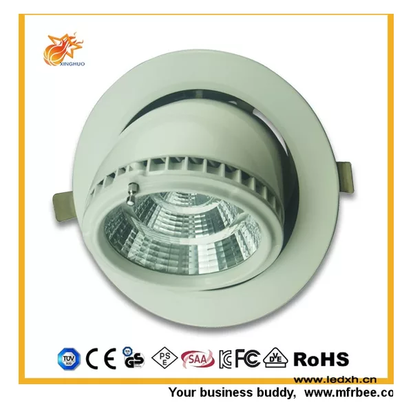 dimmable cob led gimbal downlight