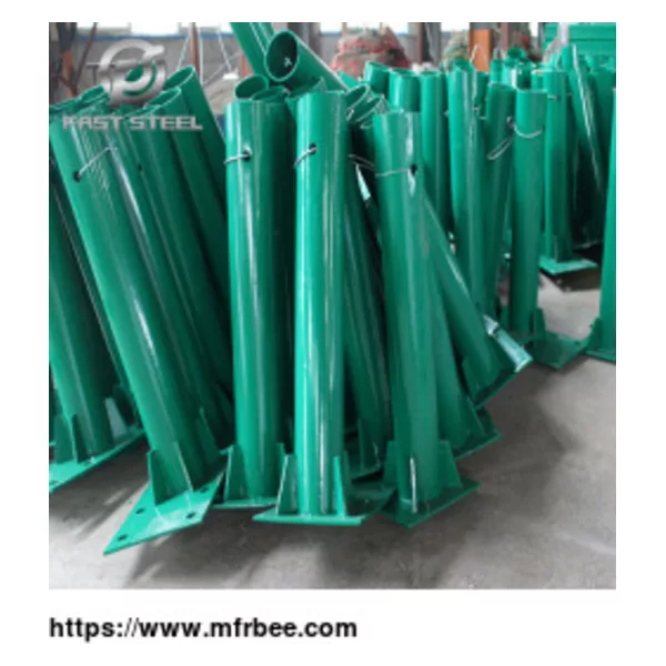 Guardrail steel column