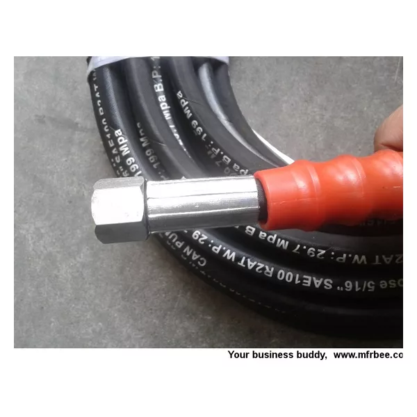 High pressure water cleaning hose