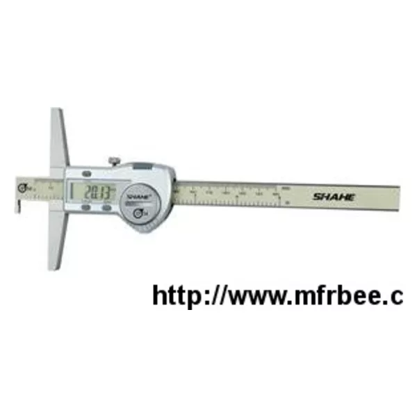 "Caliper 0-150mm Single Hook Digital Depth Gauge (5113-150A)
