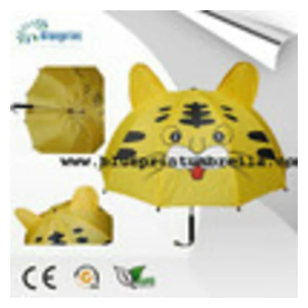 Mini children tiger print umbrella