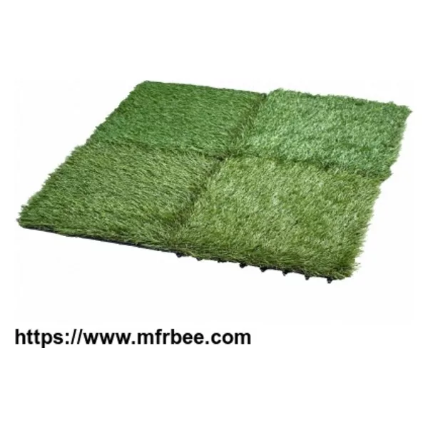 #408818-XO Tile Interlocking Artificial Grass supplier