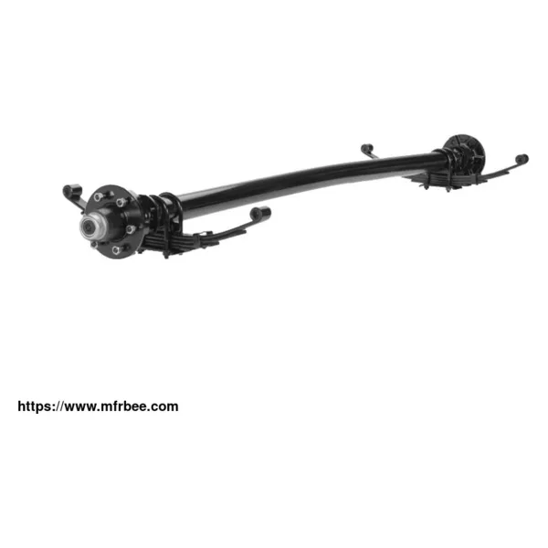 Trailer Leaf Spring Axle with Idler Hubs