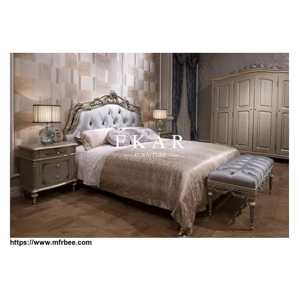 Simple Design Wooden Bed