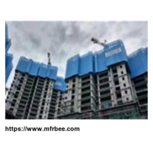 Portable installing universal intelligent lifting steel scaffolding system