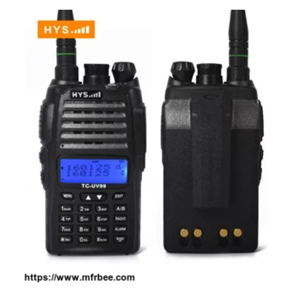 Portable Dual Band Two Way Radio TC VU99