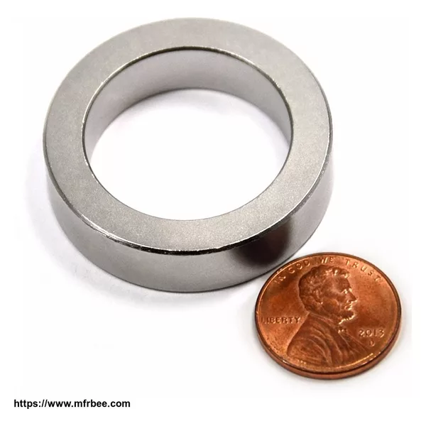 China strong N52 neodymium round ring magnet