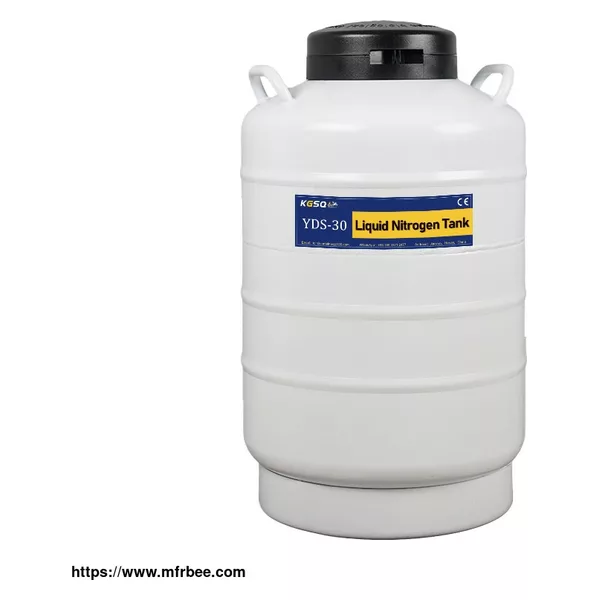 125mm Large Diameter Liquid Nitrogen Biological Container Semen Dewar