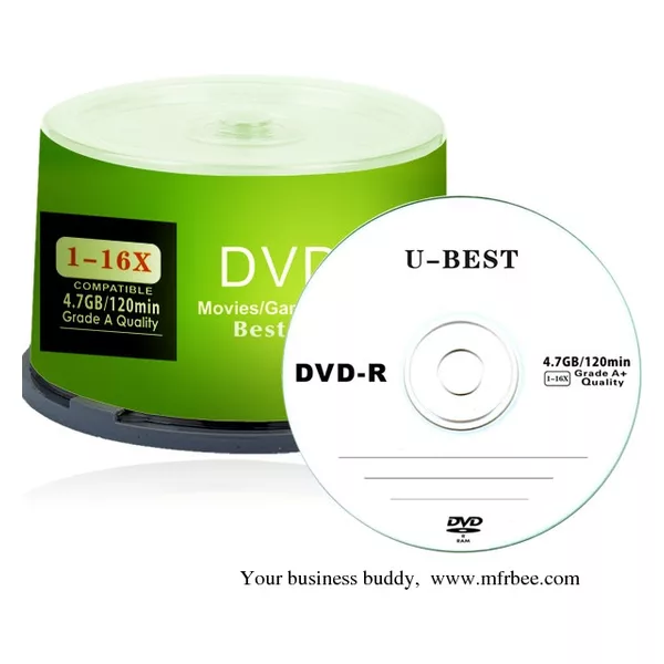 Blank DVD-R 1-16X 4.7GB 120MIN