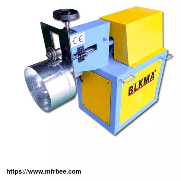 Round Duct Grooving Machine