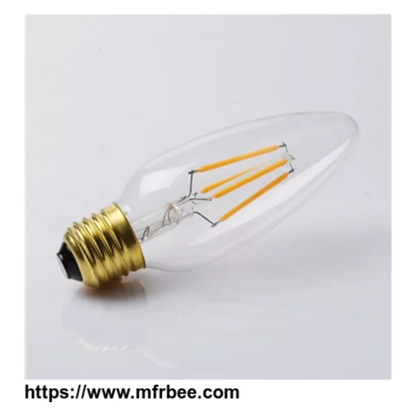 High quality C45-4D LED filament edison bulb