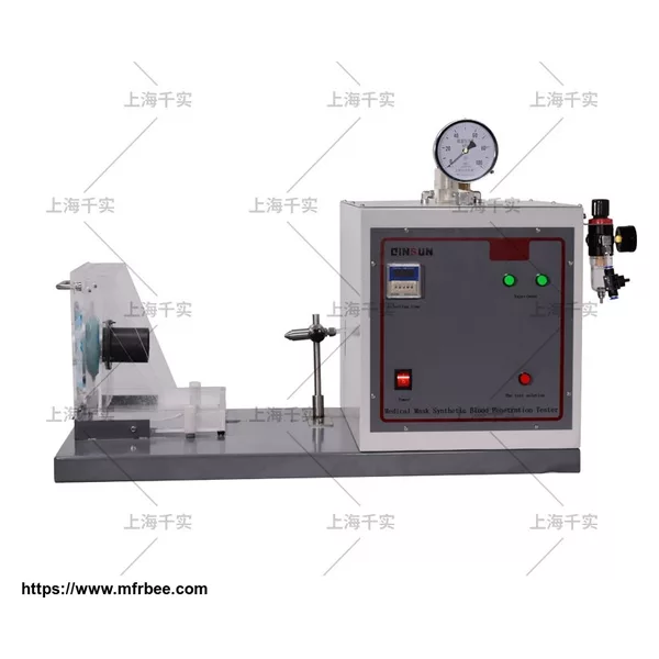 Face Mask Synthetic Blood Penetration Tester Manufacturer