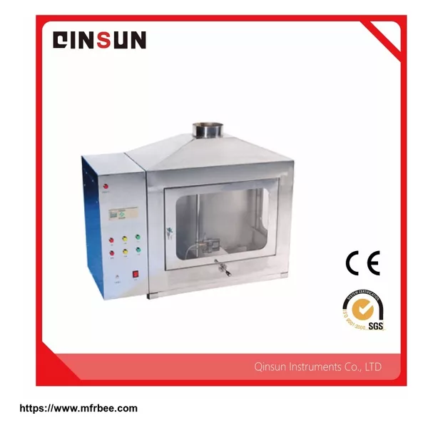 Flammability Tester for Construction Materials