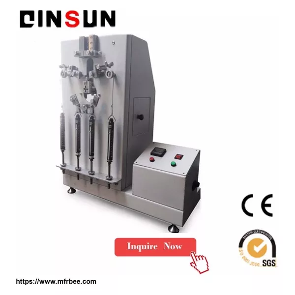 Zipper Testing Machine of Reciprocating Pull