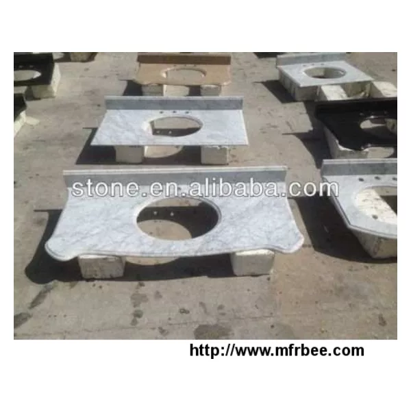 Carrara White Marble Vanity Top
