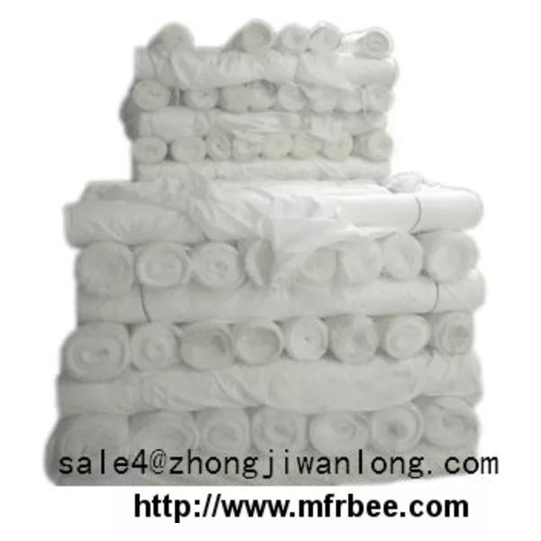 China manufacture cotton blended grey cloth