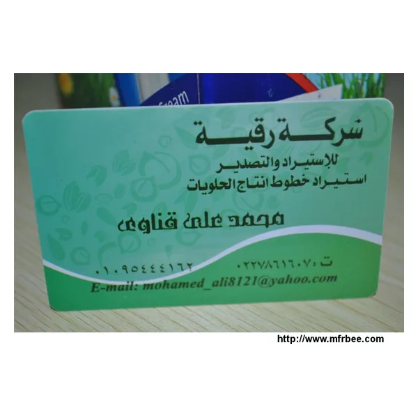 Promotional PVC Custom Printing Cards