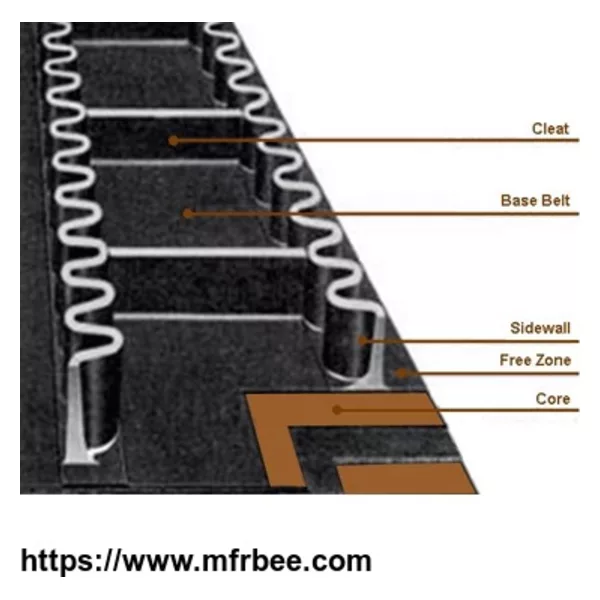 Sidewall conveyor belt