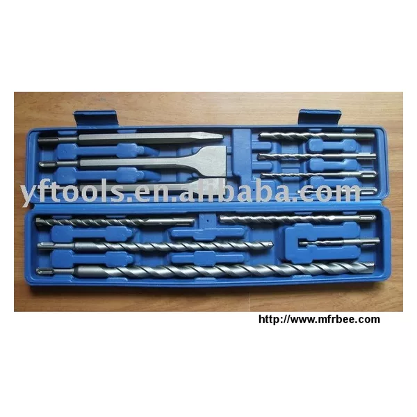 12 Pcs SDS Hammer Drill Bit Sets