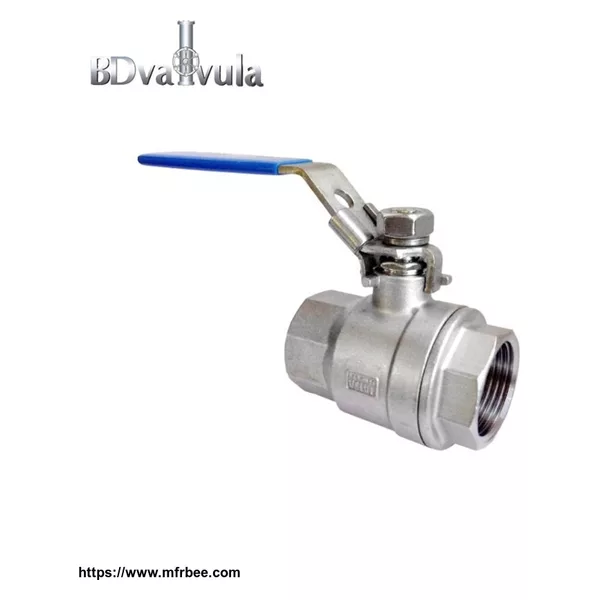 DN8~DN100 Stainless steel 316 ball valve with locking device
