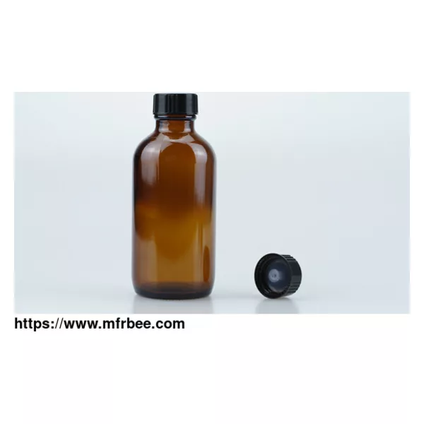 4oz 120ml Boston Bottle With 22-400 Screw Cap