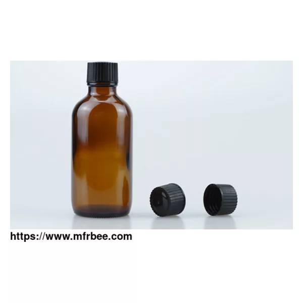4oz 120ml Boston Bottle With 22-410 Screw Cap