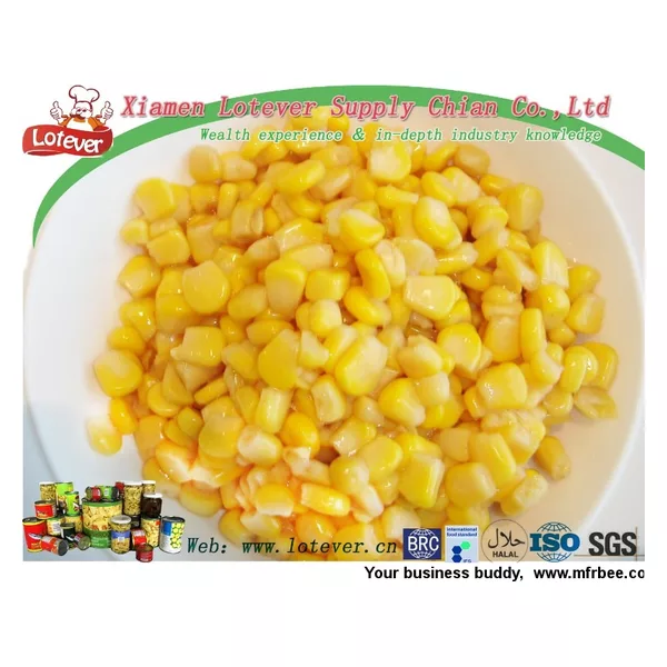 canned sweet corn
