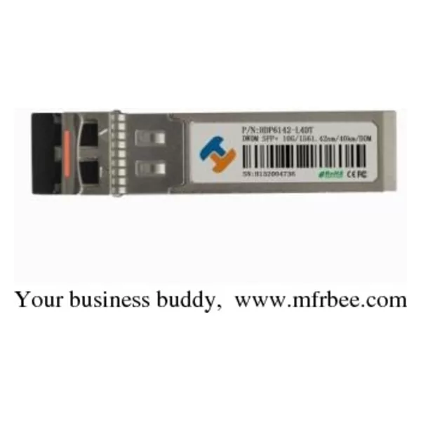 DWDM SFP+ 10Gbps 40km/80km Duplex LC Optical Transceiver