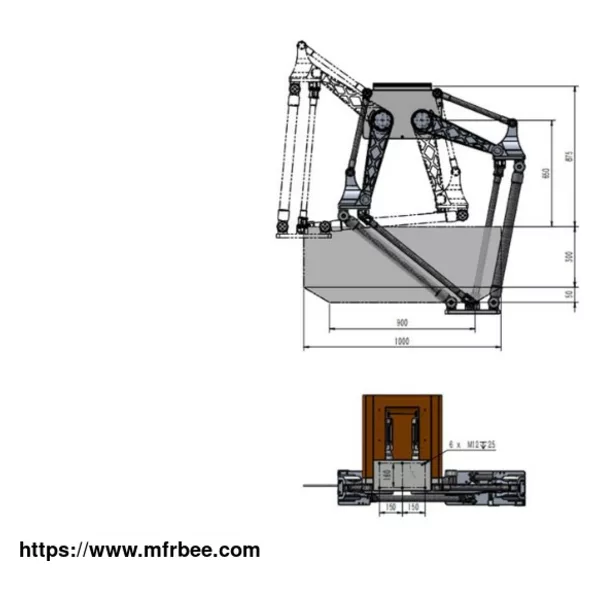 BAT1000B-S60 Heavy Load Delta Robot