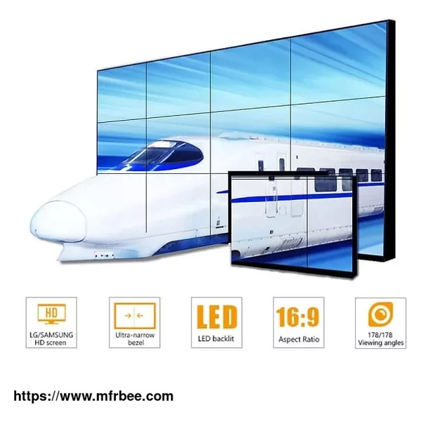46” 2.0 mm seam LCD video wall