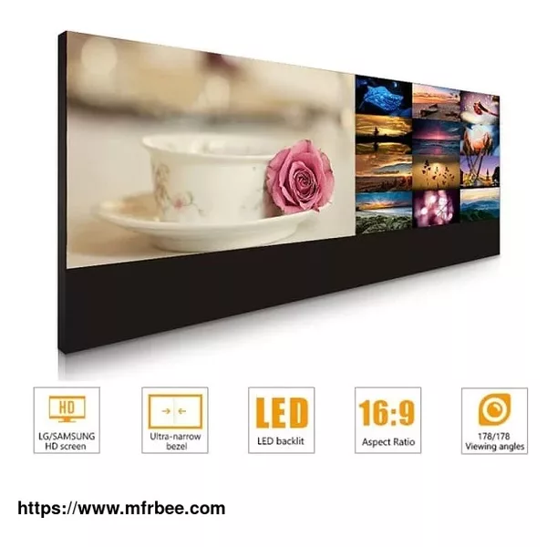 55” 1.8mm seam LCD video wall