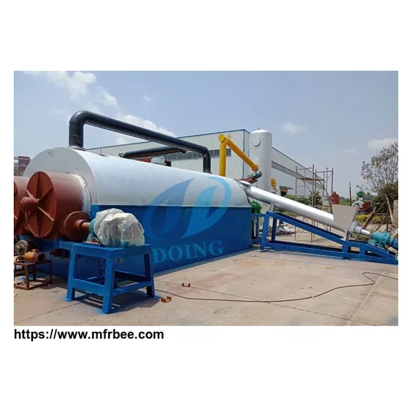 2018 new design fully continuous waste plastic pyrolysis plant