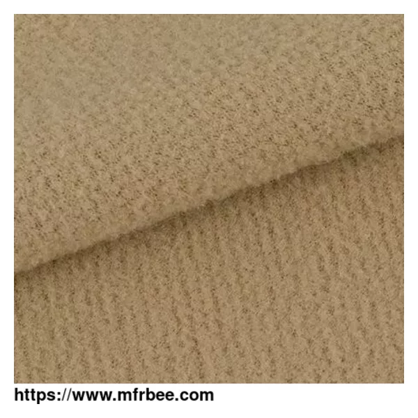 T/CM jacquard mesh fleece fabric