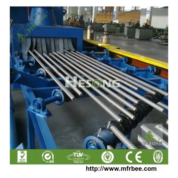 Round Bar Blast Machine