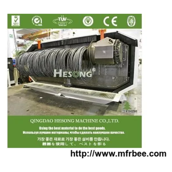 Coiled Wire Blast Machine