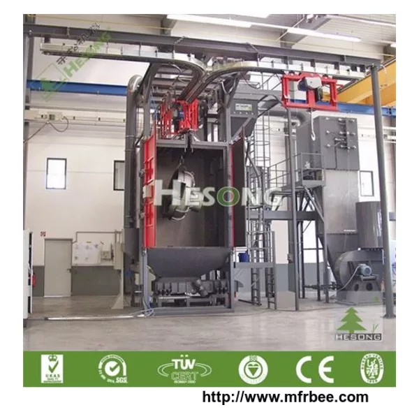 Overhead Rail Blast Machines