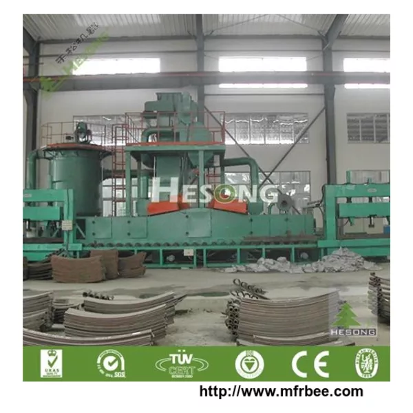 Leaf Spring Blast Machine
